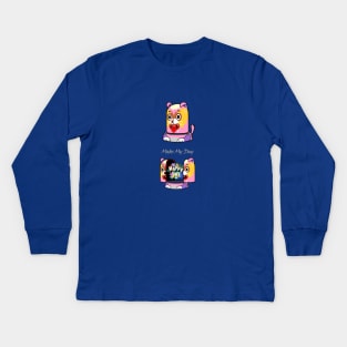 The Shy Party Kids Long Sleeve T-Shirt